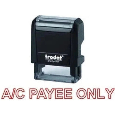 Trodat Printy 4911 Stamp "A-C Payee Only" - Red