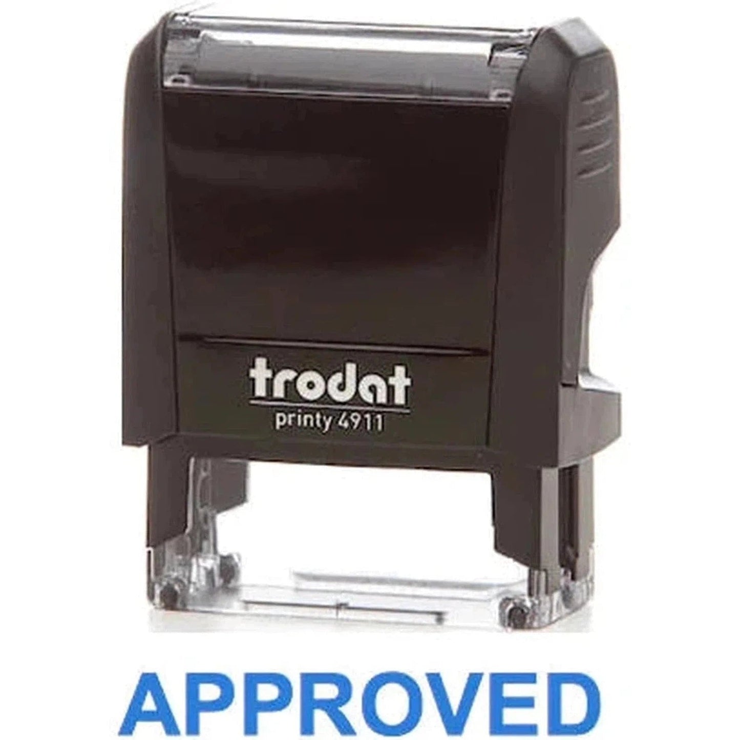 Trodat Printy 4911 Stamp "Approved" - Blue
