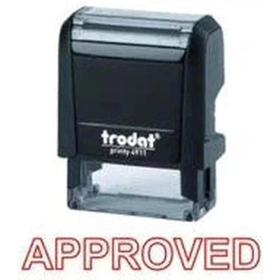 Trodat Printy 4911 Stamp "Approved" - Red