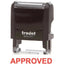 Trodat Printy 4911 Stamp "Approved" - Red