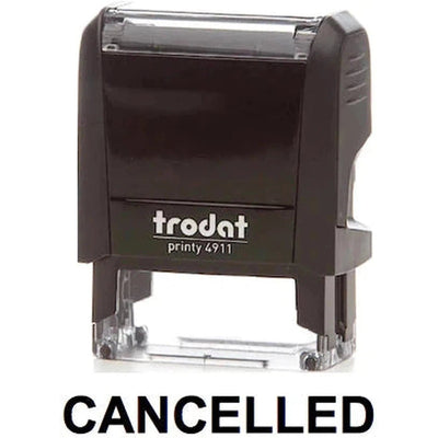 Trodat Printy 4911 Stamp "Cancelled" - Black