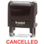 Trodat Printy 4911 Stamp "Cancelled" - Red