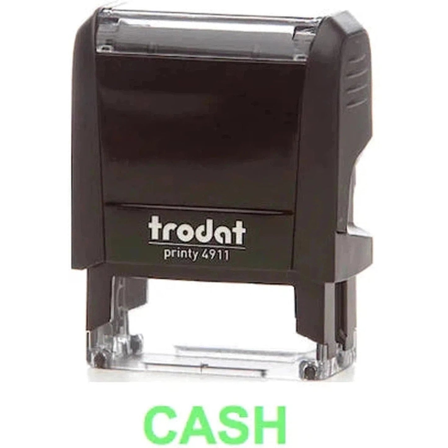 Trodat Printy 4911 Stamp "Cash" - Green