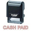 Trodat Printy 4911 Stamp "Cash Paid" - Red
