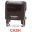 Trodat Printy 4911 Stamp "Cash" - Red