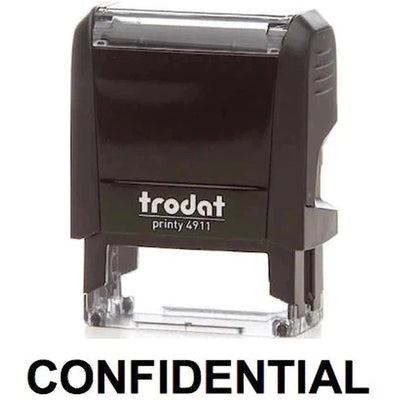 Trodat Printy 4911 Stamp "Confidential" - Black
