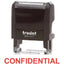 Trodat Printy 4911 Stamp "Confidential" - Red
