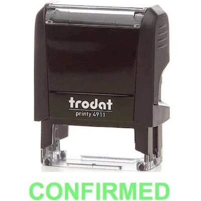 Trodat Printy 4911 Stamp "Confirmed" - Green