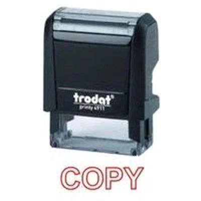 Trodat Printy 4911 Stamp "Copy" - Red