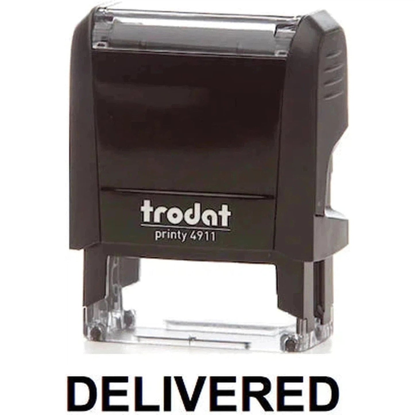 Trodat Printy 4911 Stamp "Delivered" - Black
