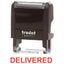 Trodat Printy 4911 Stamp "Delivered" - Red