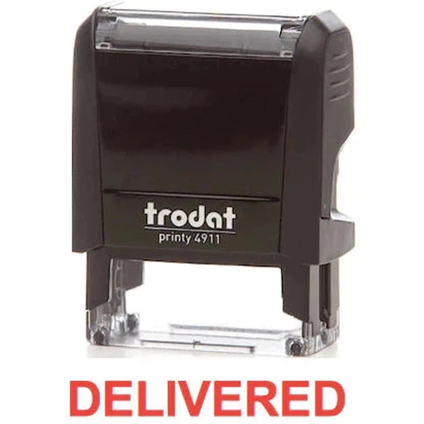 Trodat Printy 4911 Stamp "Delivered" - Red