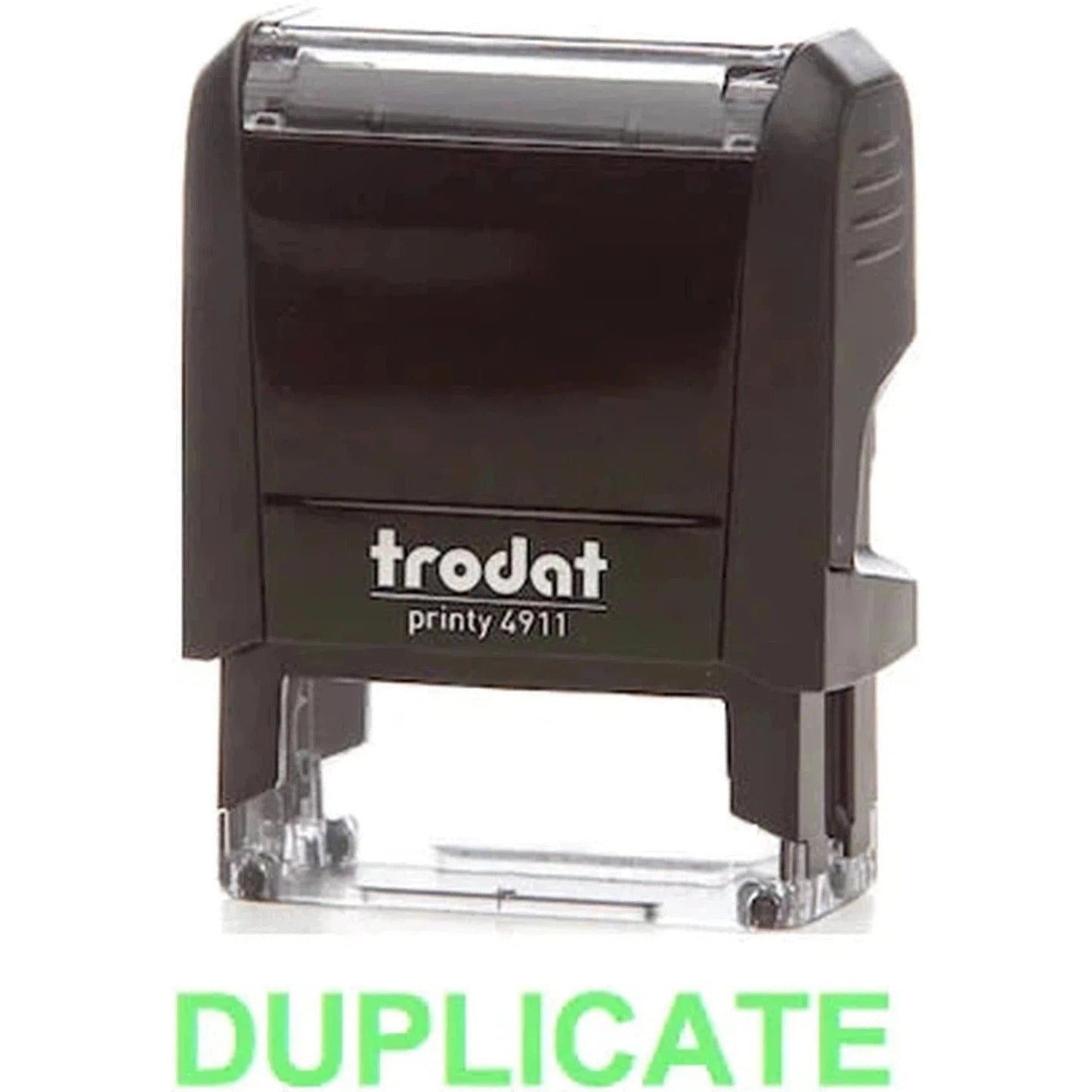 Trodat Printy 4911 Stamp "Duplicate" - Green