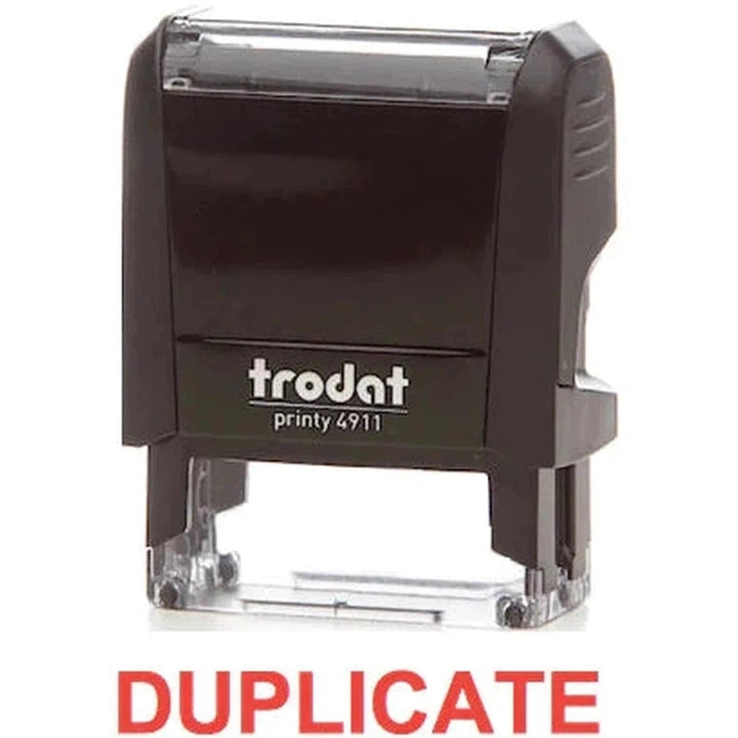 Trodat Printy 4911 Stamp "Duplicate" - Red