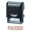 Trodat Printy 4911 Stamp "Faxed" - Red