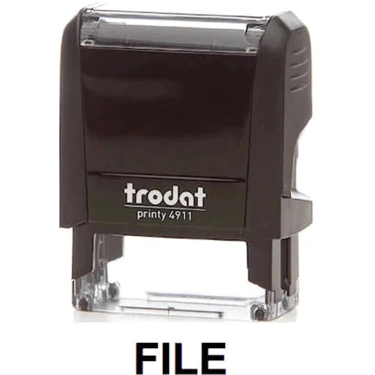 Trodat Printy 4911 Stamp "File" - Black