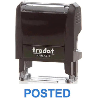 Trodat Printy 4911 Stamp "Posted" - Blue