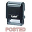 Trodat Printy 4911 Stamp "Posted" - Red