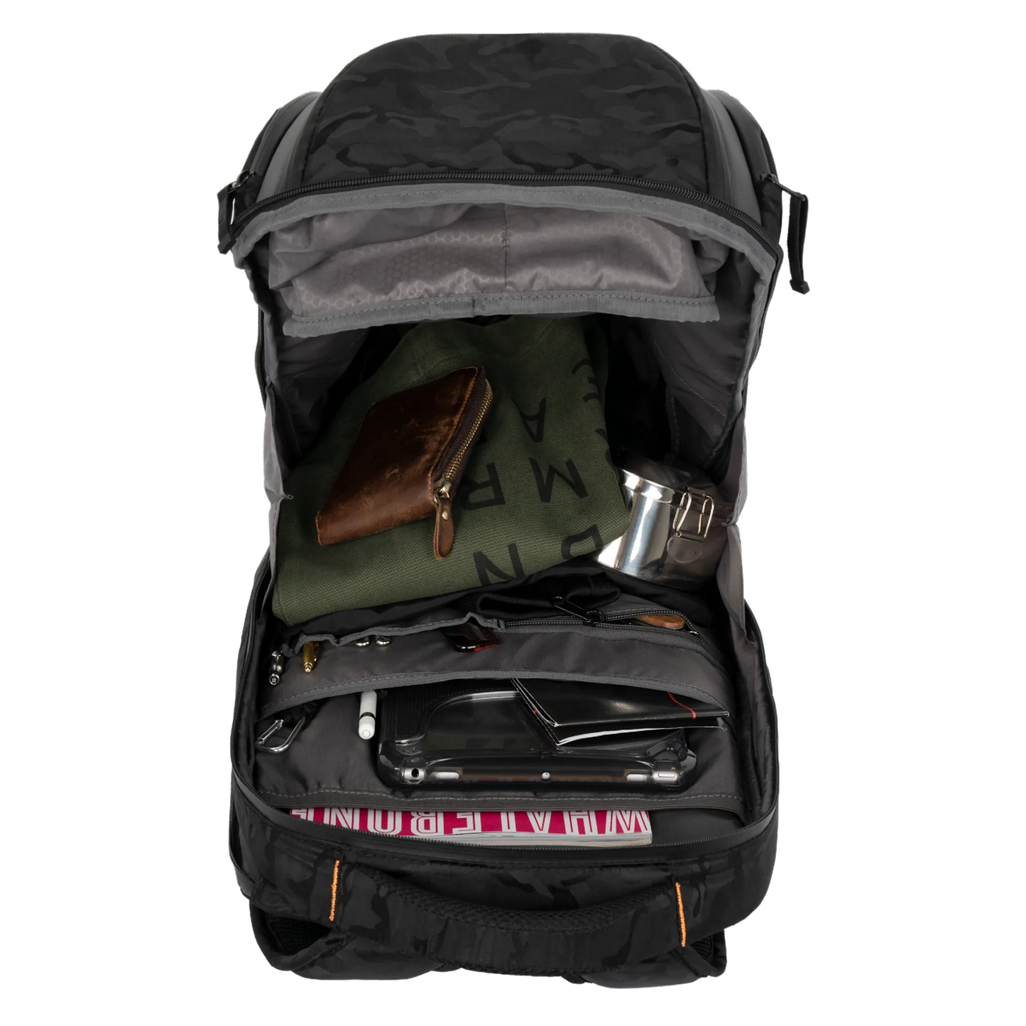 حقيبة ظهر UAG Standard Issue سعة 24 لترًا - لون أسود مموه منتصف الليل