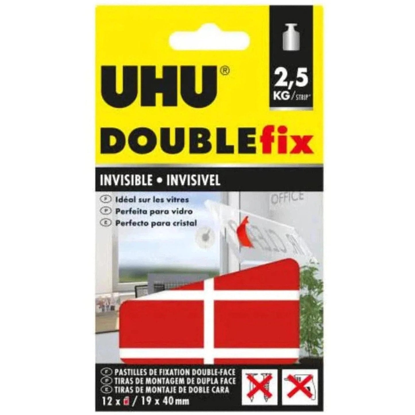 Uhu Double Fix Invisible Pads
