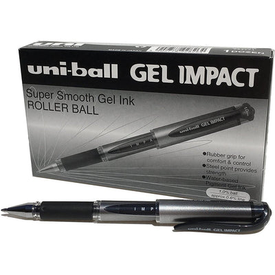 Uni Ball Gel Impact Um 153S Rollerball Pen 12Pcs/Box