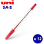 Uniball SA-S Medium 1.0mm Ballpoint Pen 12pcs/pkt