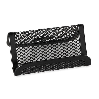 Universal Mesh Business Card Holder Black