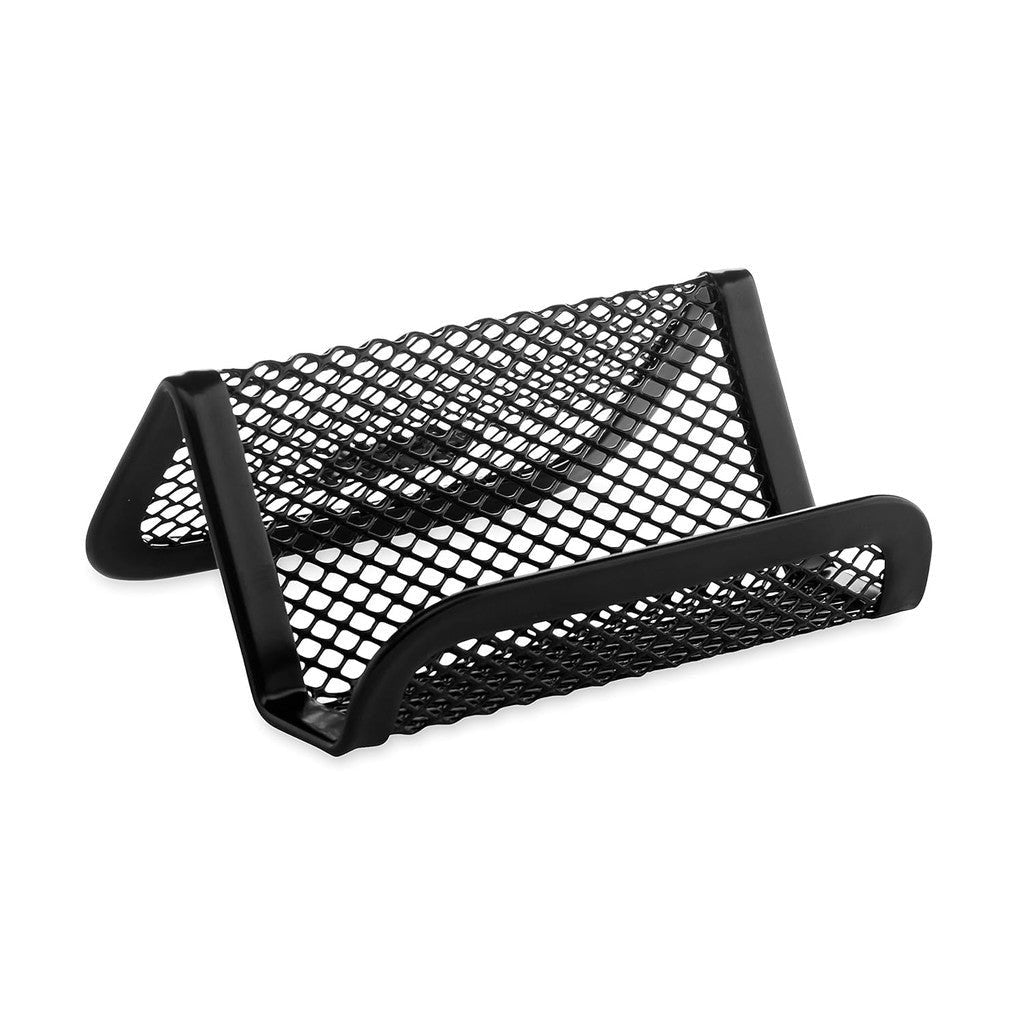 Universal Mesh Business Card Holder Black