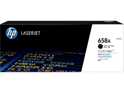 HP 658A Black Original LaserJet Toner Cartridge - 7000 Pages / Black Color / Toner Cartridge