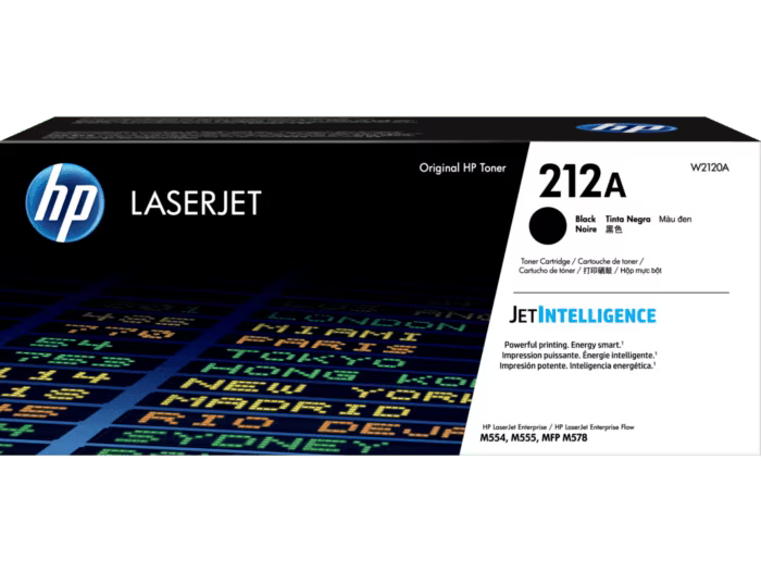 HP 212A Black Original LaserJet Toner Cartridge - 5500 Pages / Black Color / Toner Cartridge