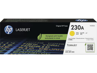 HP 230A Yellow Color - 1,800 pages / Yellow Color / Toner Cartridge