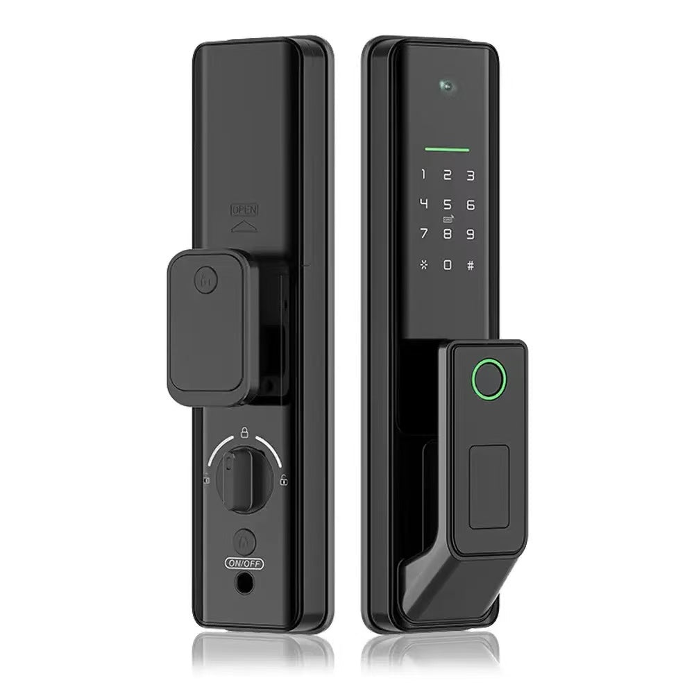 ST108-VisionPro 5-in-1 Smart Lock – Biometric Fingerprint, Built-in Camera, PIN & RFID – Tuya App Compatible