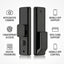 ST108-VisionPro 5-in-1 Smart Lock – Biometric Fingerprint, Built-in Camera, PIN & RFID – Tuya App Compatible