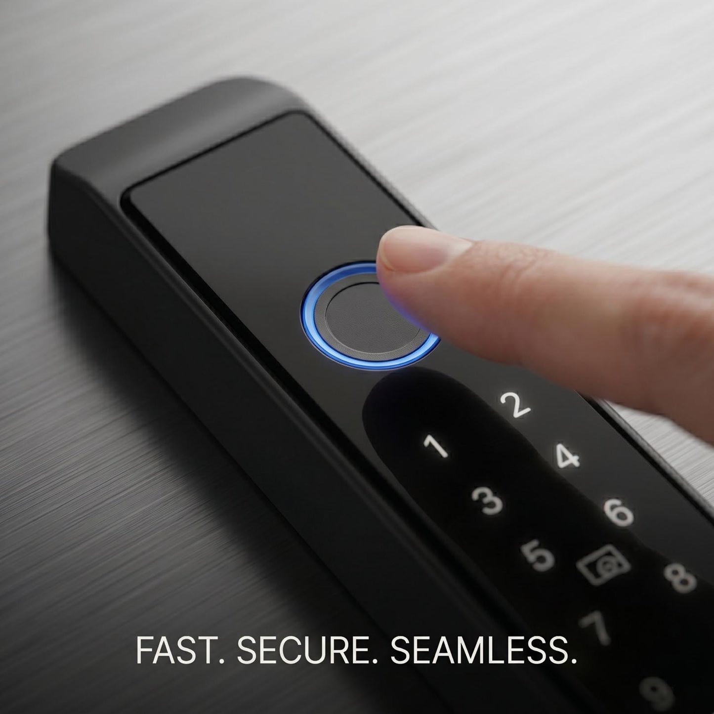 4-in-1 Biometric Smart Door Lock with Tuya App Control
