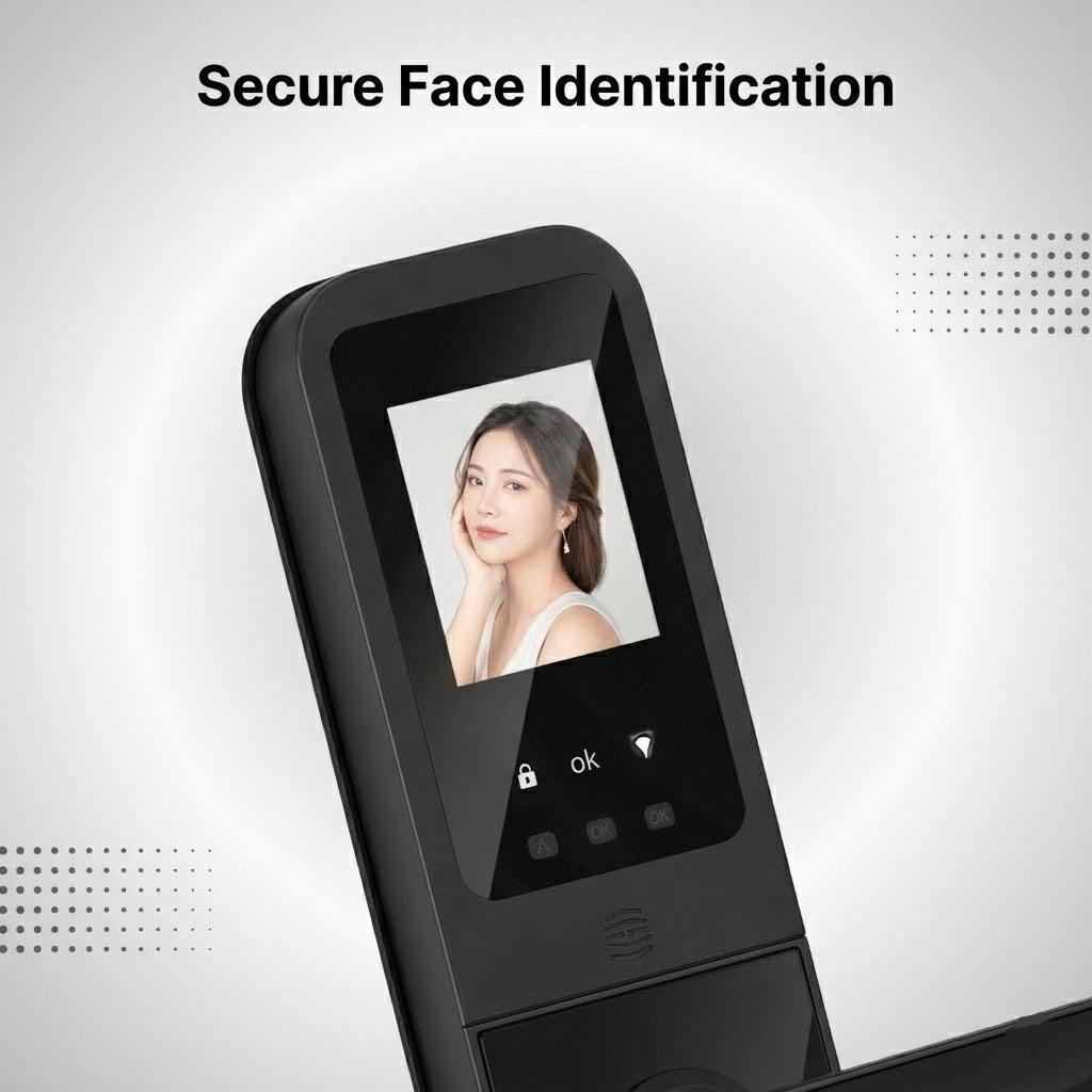 Quantum Guard X1: 7-in-1 Wooden Door Smart Lock