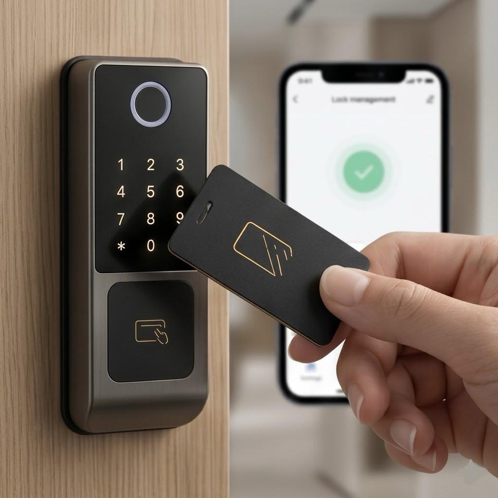 Heavy-Duty Iron Door Smart Lock – Dual Fingerprint Sensors & Tuya App Control
