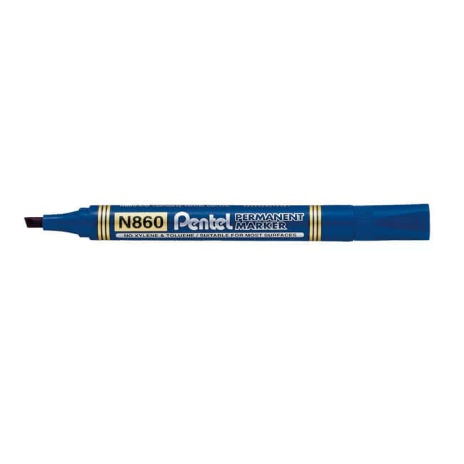 Pentel N860 Permanent Marker Chisel 4.5Mm Black
