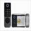Heavy-Duty Iron Door Smart Lock – Dual Fingerprint Sensors & Tuya App Control