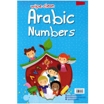 Write And Wipe Numeric Practice Book Arabic