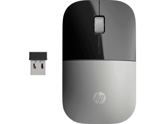 HP Z3700 Wireless Mouse - Up to 1200 dpi / Black Color