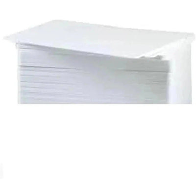 Zebra Pvc Card - 30 Mil / Pack Of 100 / White