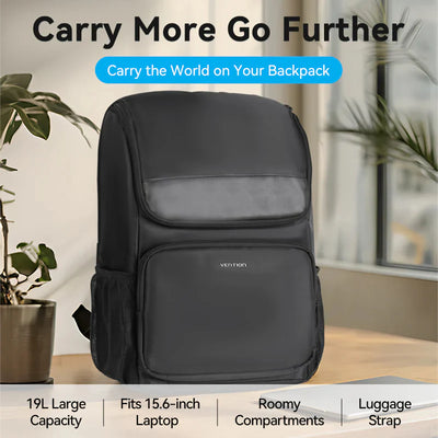 Vention Laptop Backpack - Up to 15.6" / Black
