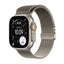 Apple Watch Ultra 3 - LTPO OLED / 64GB / 49mm / Bluetooth / Wi-Fi / Cellular / Large / Black Titanium Case with Black Milanese Loop