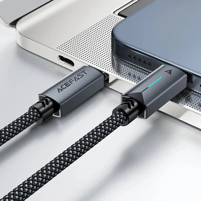 Acefast C19-03 USB-C to USB-C Charging & Data Cable – 60W,  1.2m