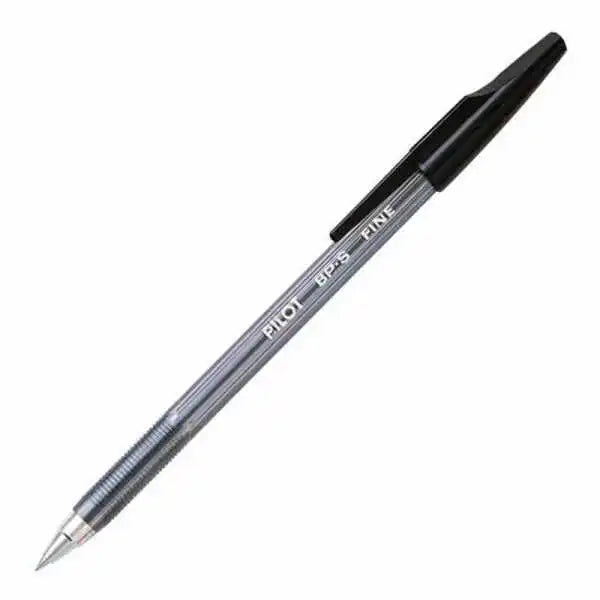 Pilot Silver Tip Ballpoint Pen BP-S 12pcs/pkt