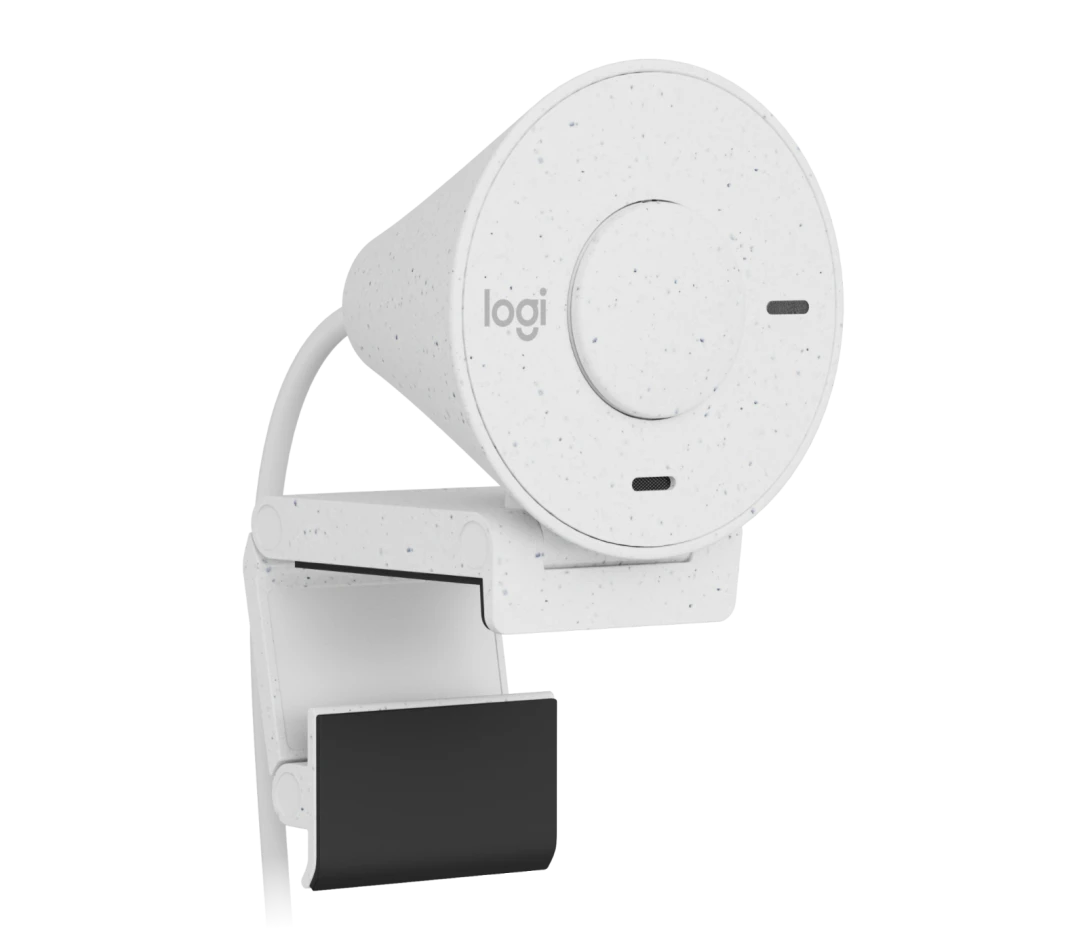 Logitech Brio 300 Full HD Webcam - 2MP / USB-C / Wired / Off White