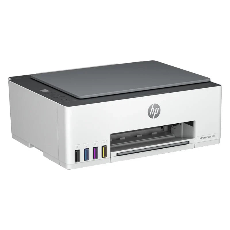 HP Smart Tank 580 AIO - 12ppm / 4800dpi / A4 / USB / Wi-Fi / Color Inkjet - Printer
