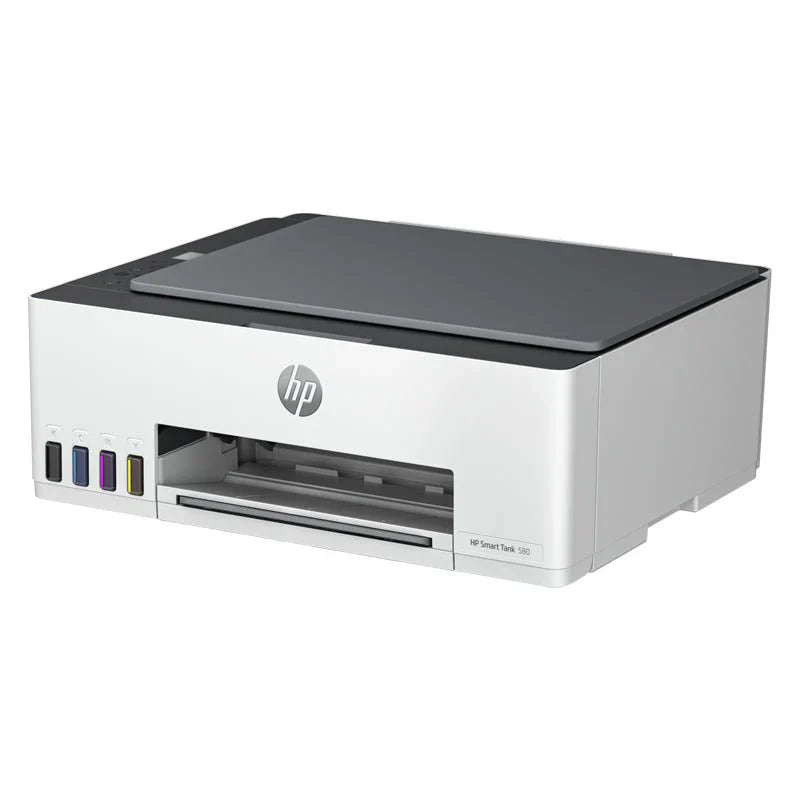 HP Smart Tank 580 AIO - 12ppm / 4800dpi / A4 / USB / Wi-Fi / Color Inkjet - Printer