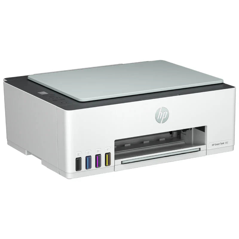 HP Smart Tank 582 AIO - 12ppm / 4800dpi / A4 / USB / Wi-Fi / Color Inkjet - Printer