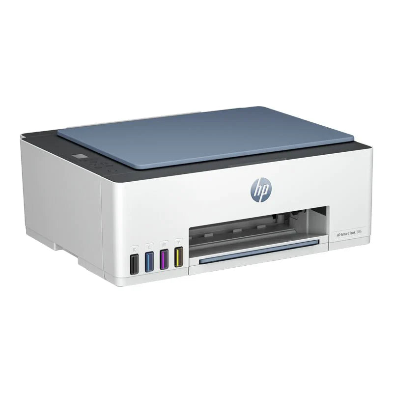 HP Smart Tank 585 AIO – 12ppm / 4800dpi / A4 / USB / Wi-Fi / Bluetooth / Color Inkjet – Printer